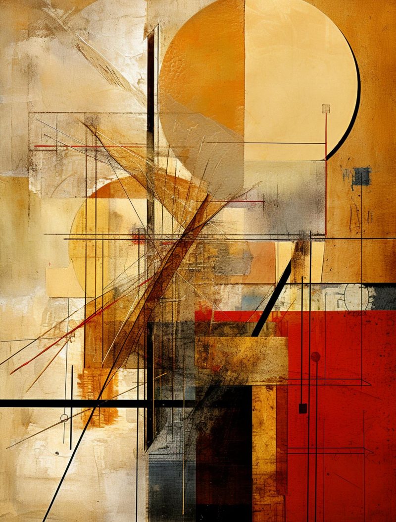 Abstraction Menagerie eBook page 51 — abstract geometry, vintage modern, industrial design