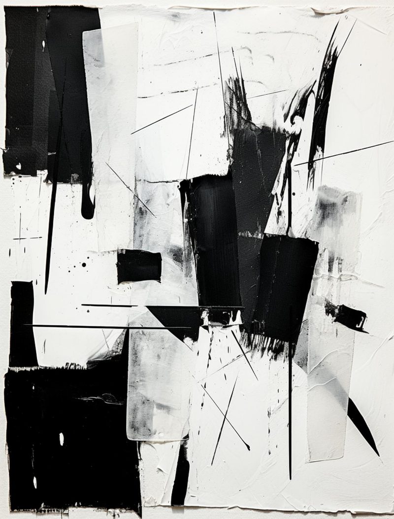 Abstraction Menagerie eBook page 68 — abstract expressionism, modern art, geometric composition
