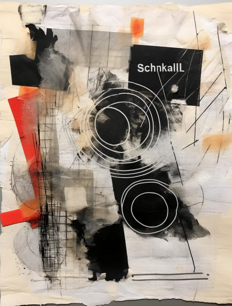 Abstraction Menagerie eBook page 82 — abstract-collage, geometric-art, mixed-media