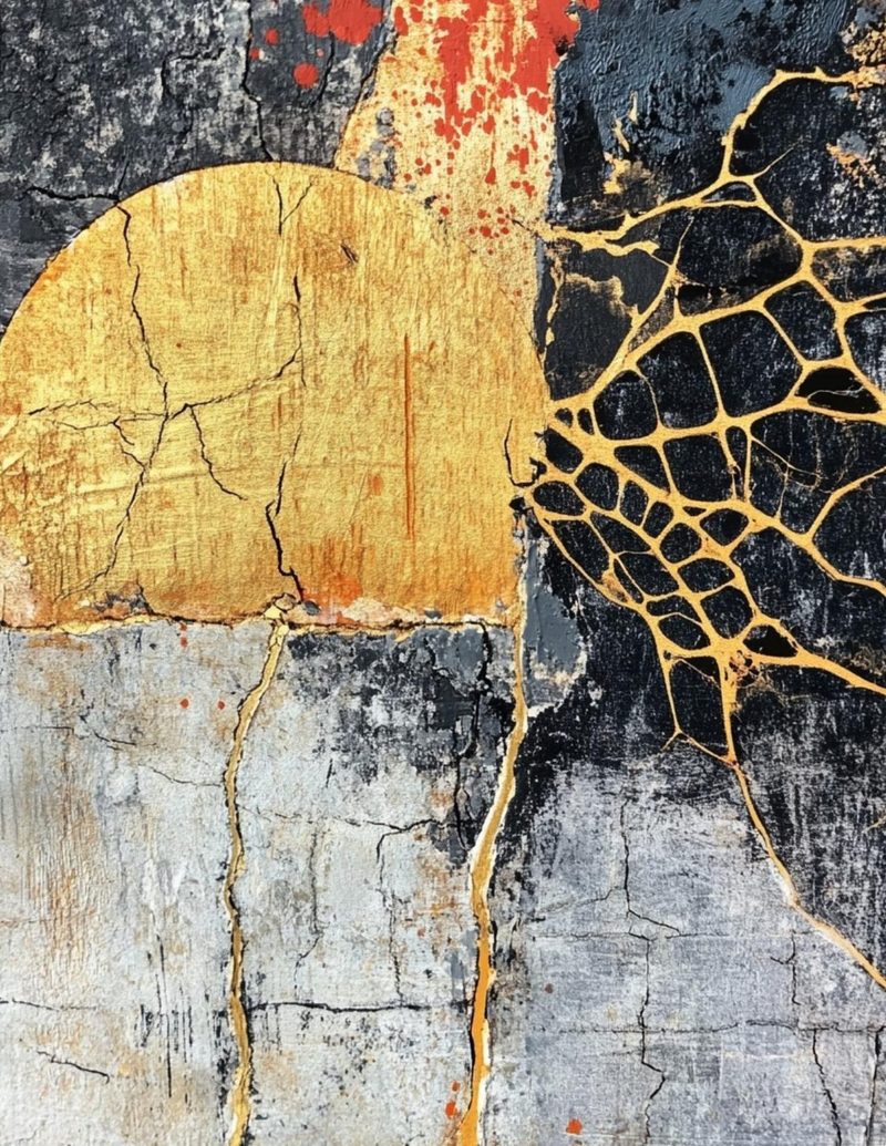 Art of Disability eBook page 32 — abstract-texture, distressed-vintage, crackle-paint