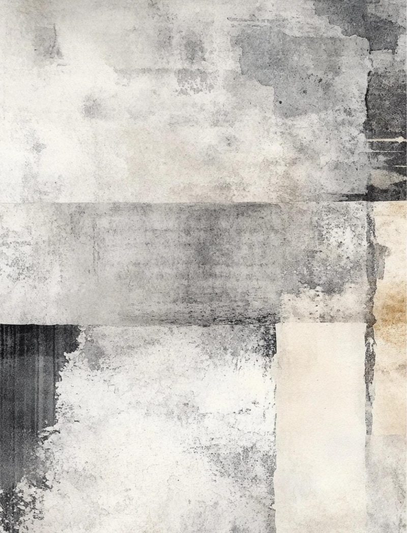 Back That Art Up eBook page 75 — minimalist-collage, monochromatic-abstract, mixed-media-background