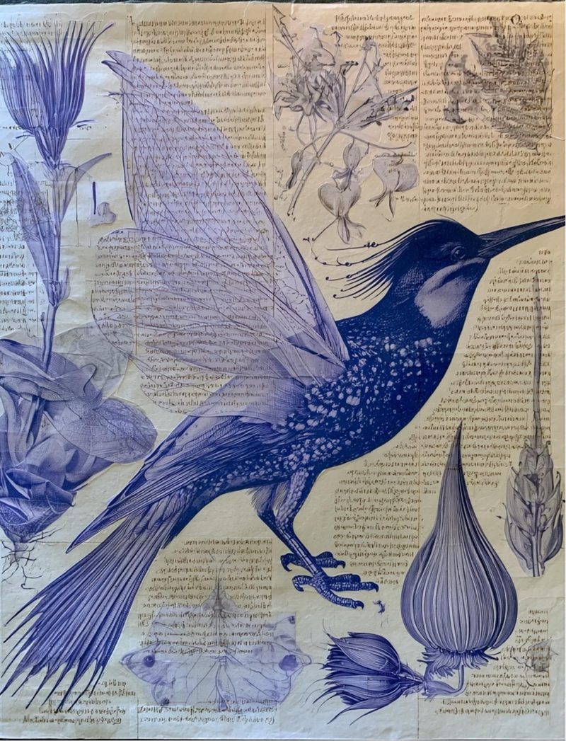 Botanica Obscura — Midnight Garden Collage Papers eBook page 37 — [object Object]