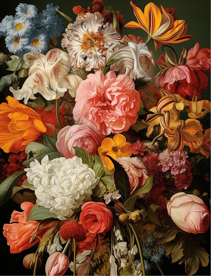 Botanica Obscura — Midnight Garden Collage Papers eBook page 63 — [object Object]