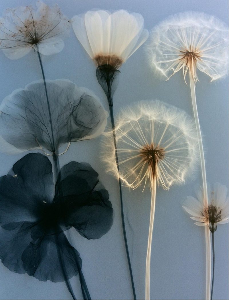 Botanica Obscura — Midnight Garden Collage Papers eBook page 72 — [object Object]