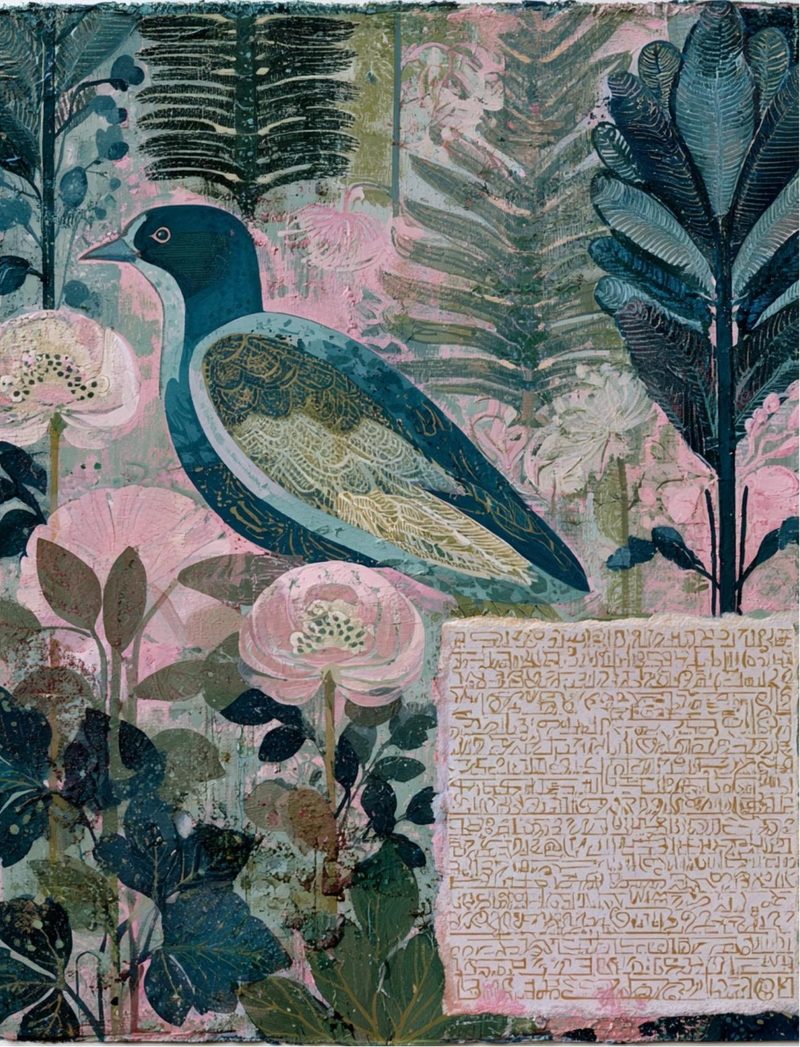 Botanica Obscura — Midnight Garden Collage Papers eBook page 95 — [object Object]