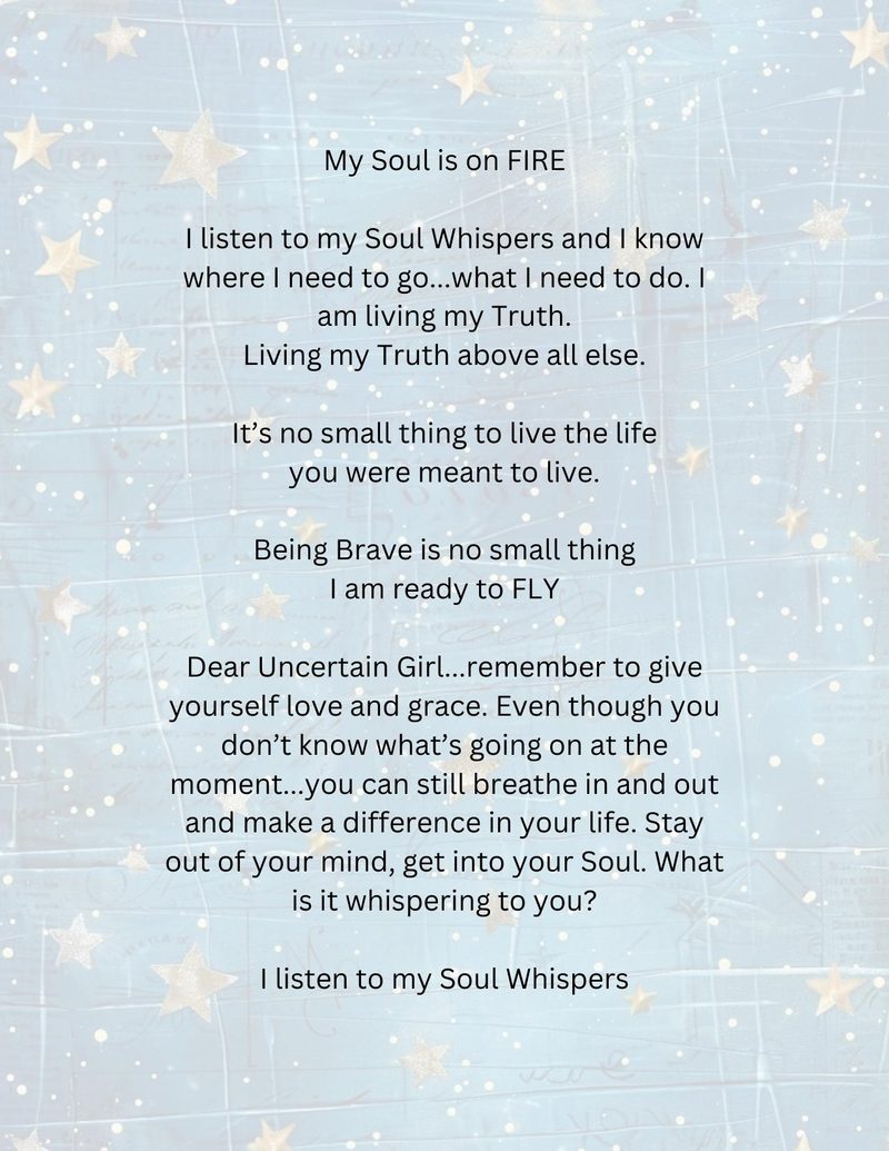 Bravely Being Me eBook page 91 — soul whispers, spiritual guidance, living your truth