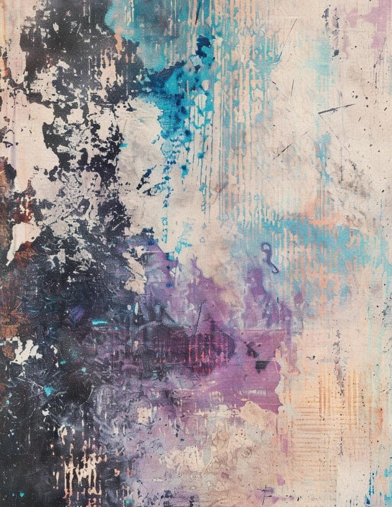 Bravely Being Me eBook page 92 — abstract-background, mixed-media, watercolor-texture