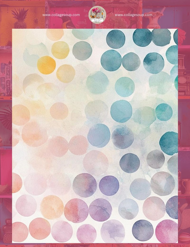 Hits of 2025 Collection eBook page 60 — watercolor background, gradient circles, ethereal design