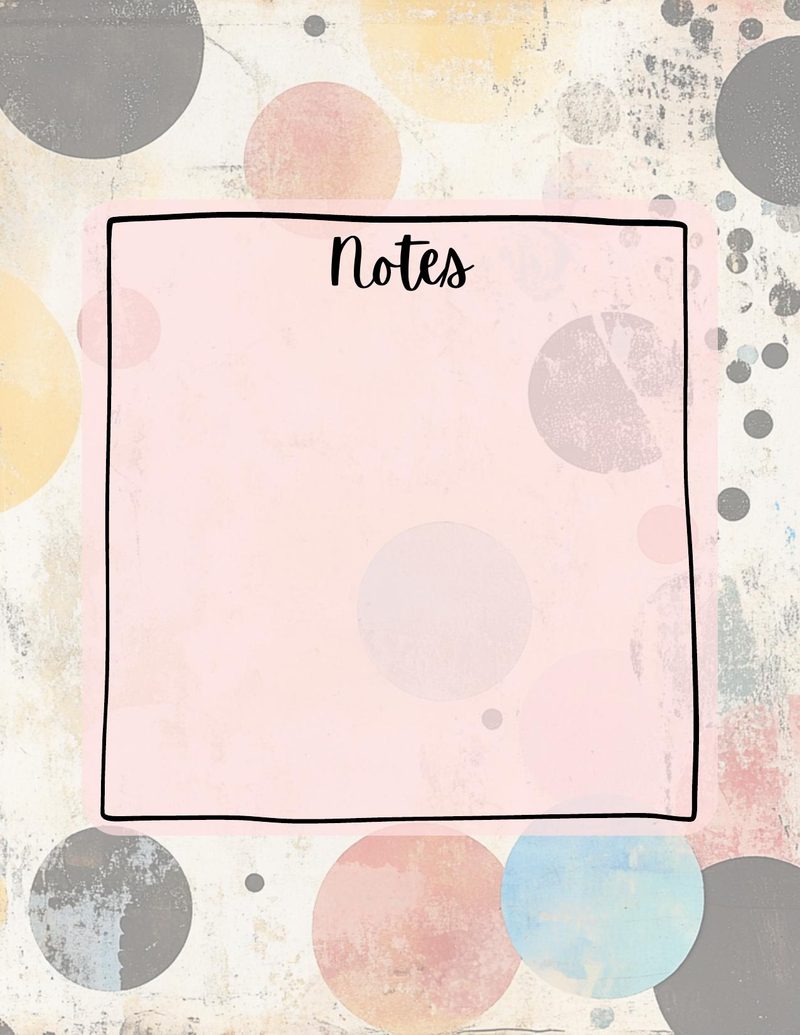 Creative Heroine Vol. 1 eBook page 24 — vintage notes page, memory keeping, shabby chic collage