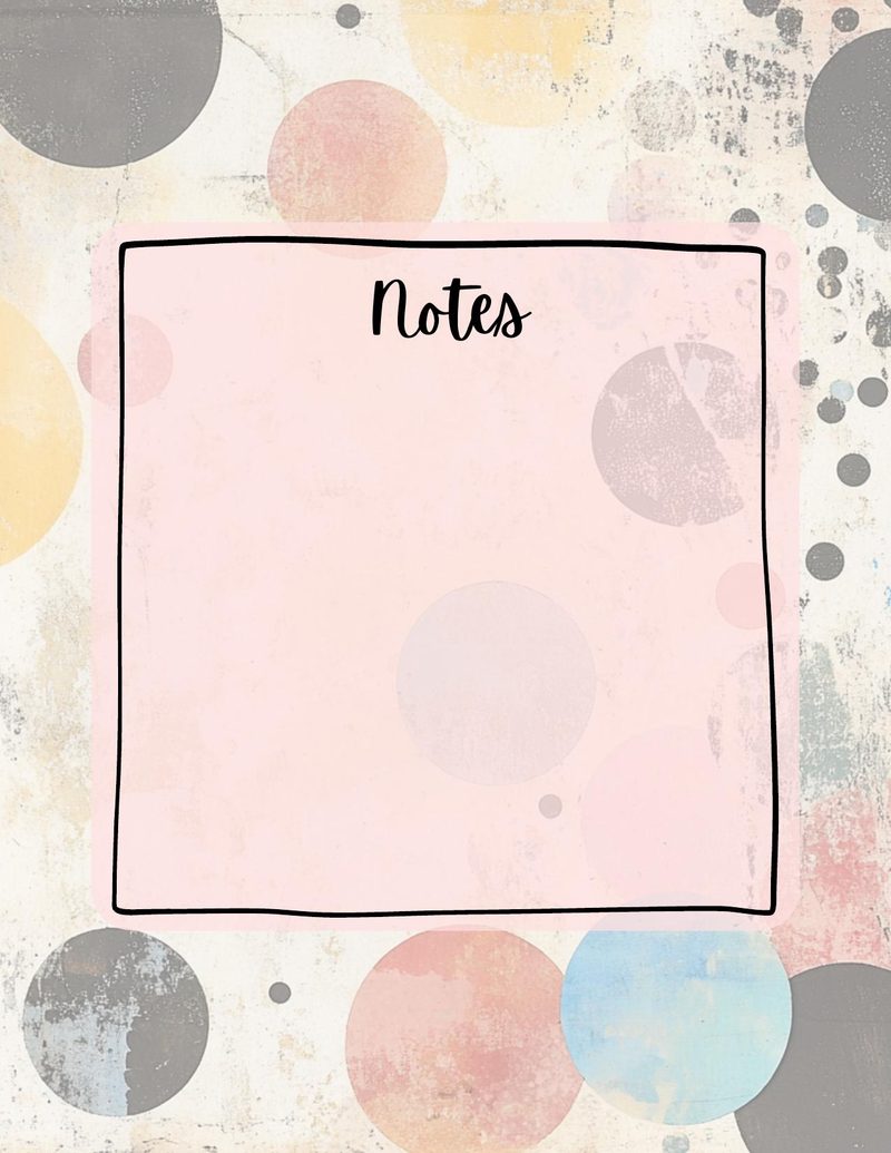 Creative Heroine Vol. 1 eBook page 34 — notes page, mixed media background, vintage collage