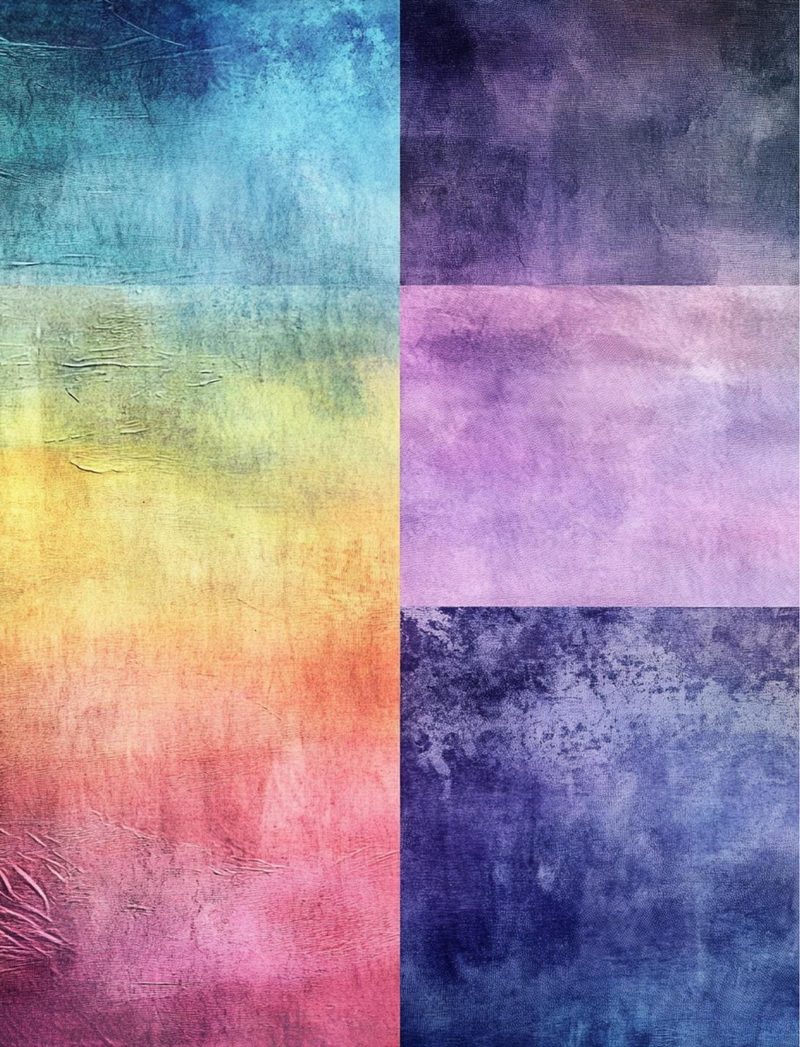 Dressed To Be Wild eBook page 90 — watercolor-background, gradient-texture, color-study