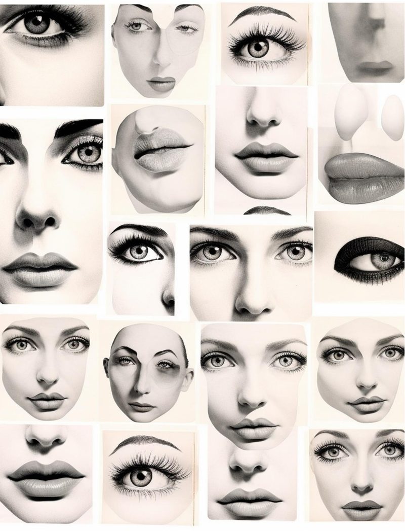 Face It eBook page 50 — vintage beauty, portrait studies, facial features