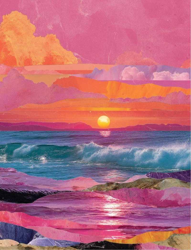 Goddess, Please eBook page 54 — sunset, beach, ocean