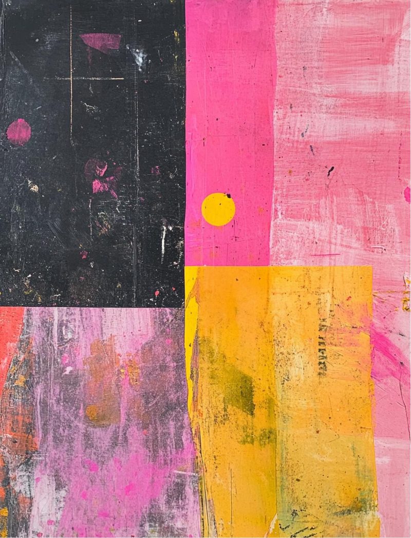 I Need This In My Life eBook page 32 — abstract art, geometric collage, mixed media