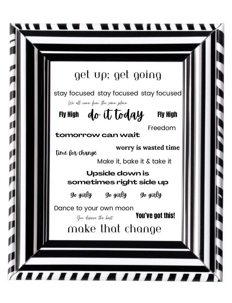 Journal Girly eBook page 74 — motivational quotes, daily affirmations, inspirational typography