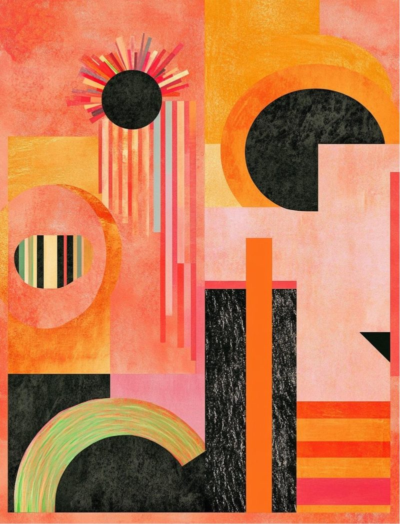Lady Marmalade eBook page 13 — art deco, geometric, mid-century modern