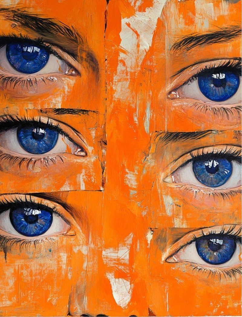 Lady Marmalade eBook page 68 — pop-art-faces, bold-eye-illustration, modern-street-art
