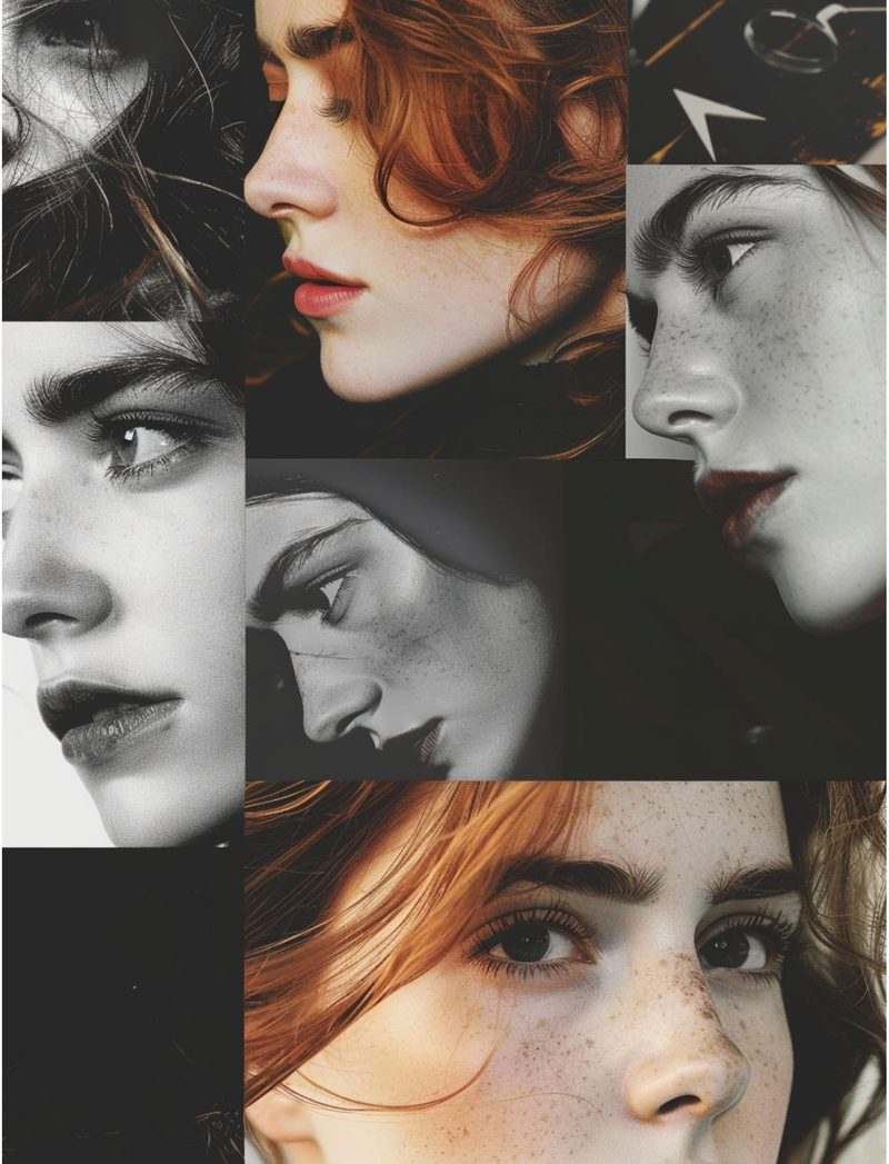 Leading Ladies eBook page 22 — beauty-collage, portrait-mixed-media, women-faces