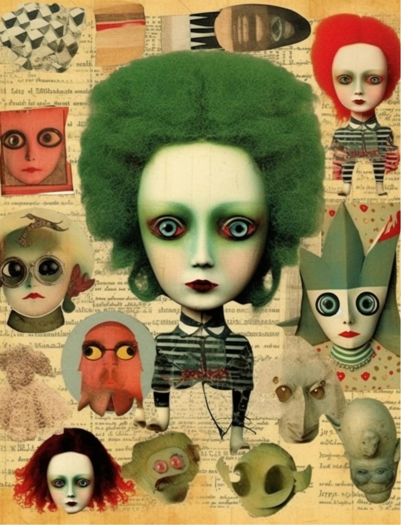 Mean Green Collage Machine eBook page 21 — [object Object]
