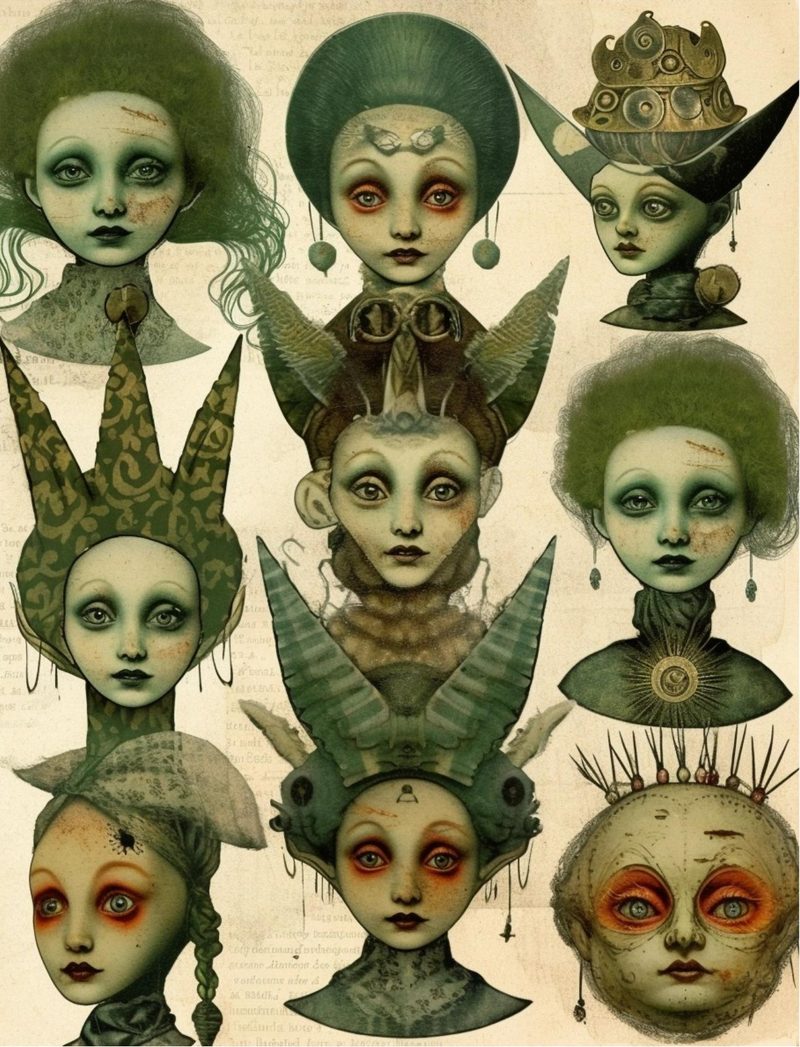 Mean Green Collage Machine eBook page 22 — [object Object]