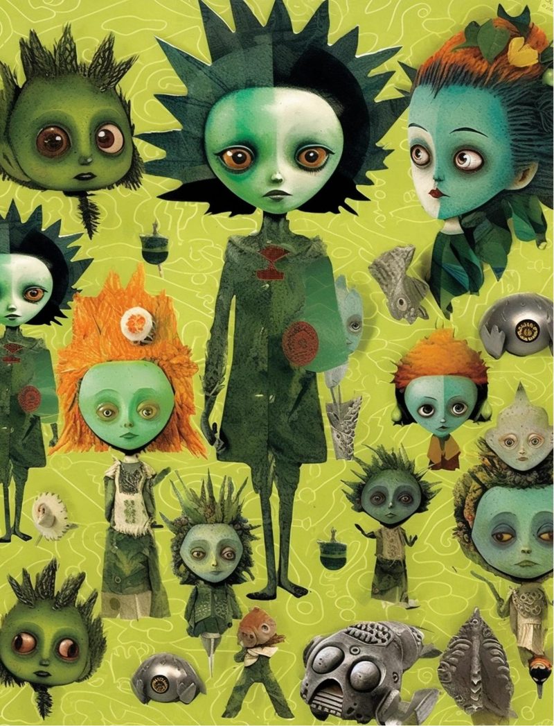 Mean Green Collage Machine eBook page 24 — [object Object]