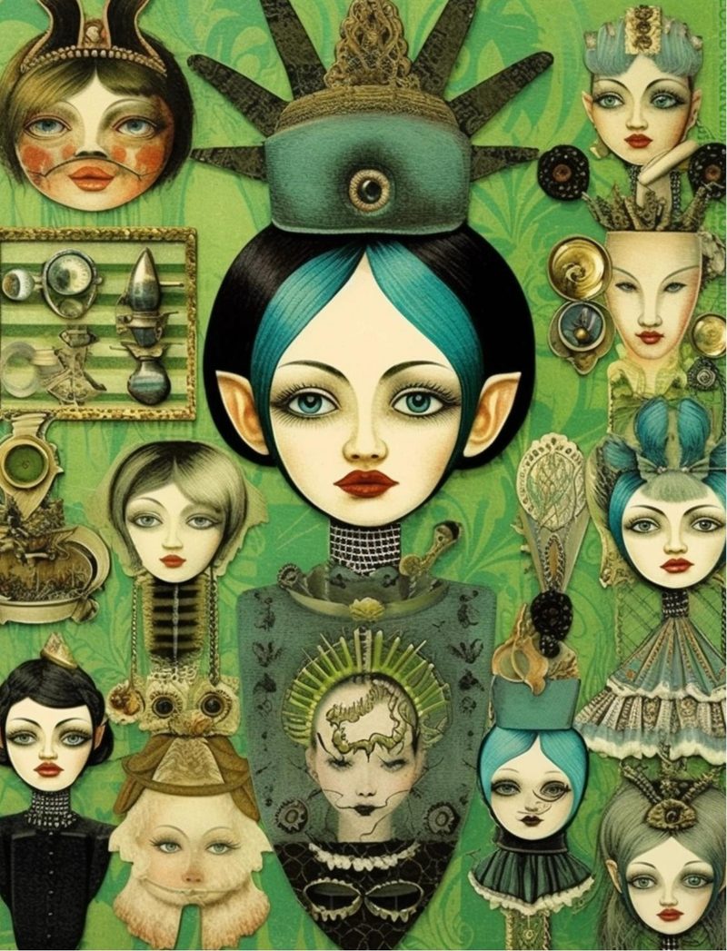 Mean Green Collage Machine eBook page 30 — [object Object]