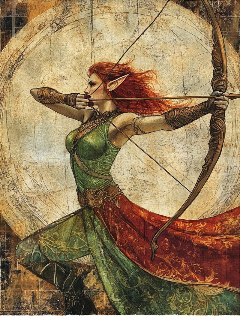 Mythica — Fantasy Collage Art Book eBook page 15 — [object Object]