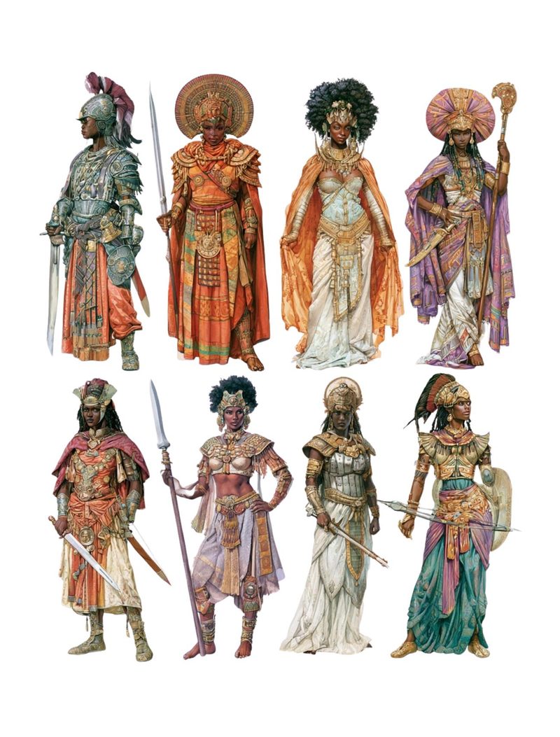 Mythica — Fantasy Collage Art Book eBook page 24 — [object Object]