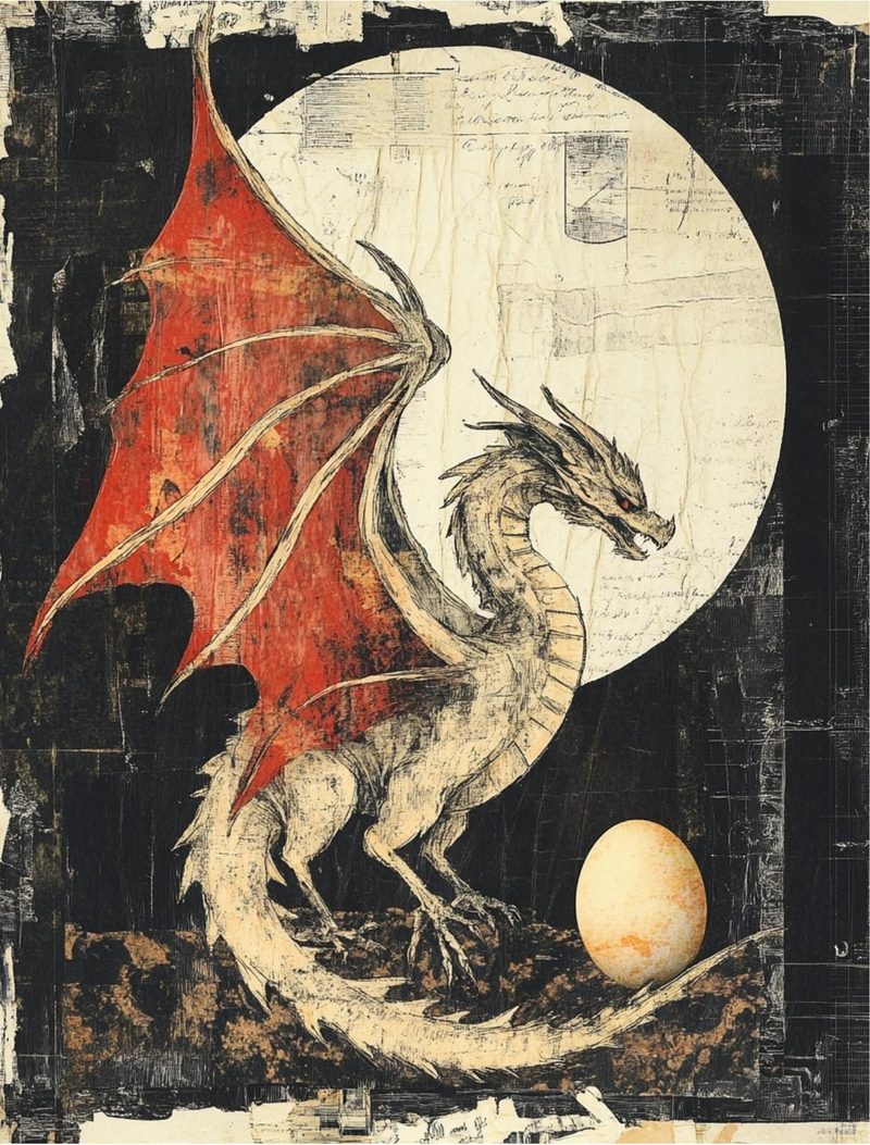 Mythica — Fantasy Collage Art Book eBook page 35 — [object Object]