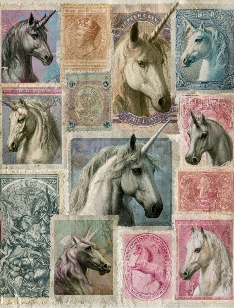 Mythica — Fantasy Collage Art Book eBook page 40 — [object Object]