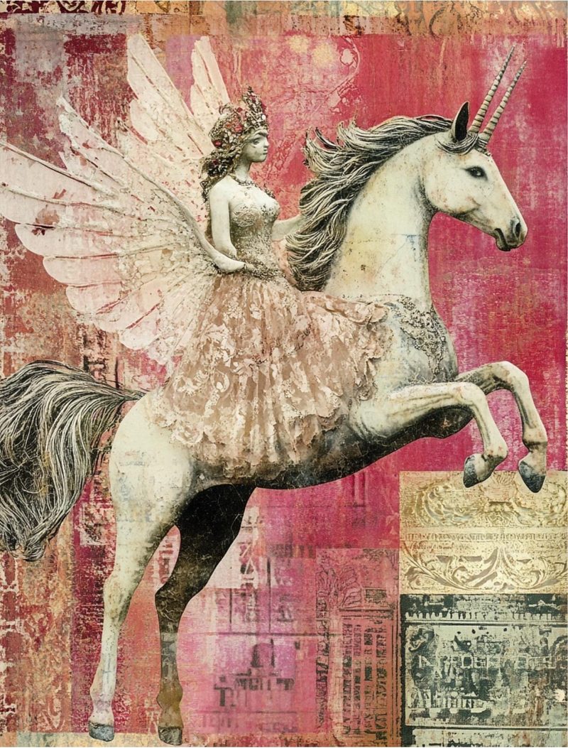 Mythica — Fantasy Collage Art Book eBook page 53 — [object Object]