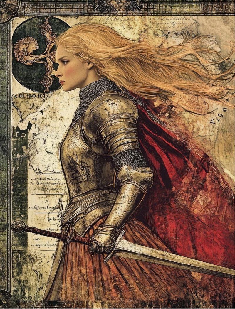 Mythica — Fantasy Collage Art Book eBook page 67 — [object Object]