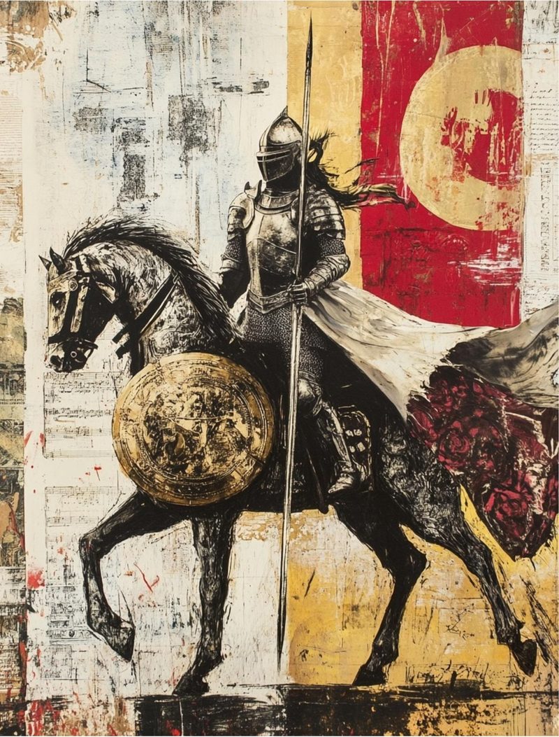 Mythica — Fantasy Collage Art Book eBook page 69 — [object Object]