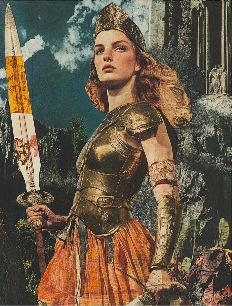 Mythica — Fantasy Collage Art Book eBook page 7 — [object Object]