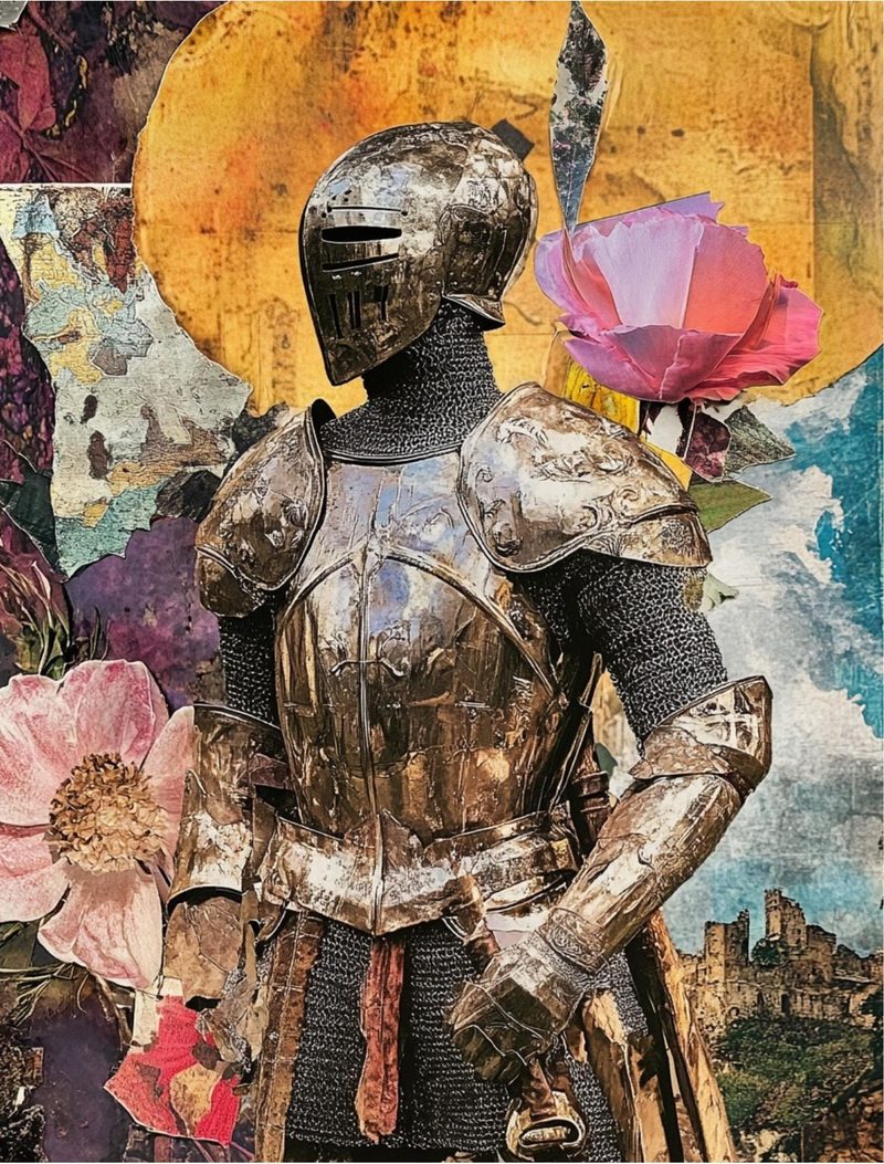 Mythica — Fantasy Collage Art Book eBook page 71 — [object Object]
