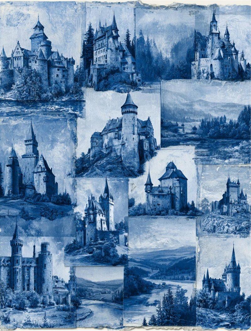 Mythica — Fantasy Collage Art Book eBook page 78 — [object Object]