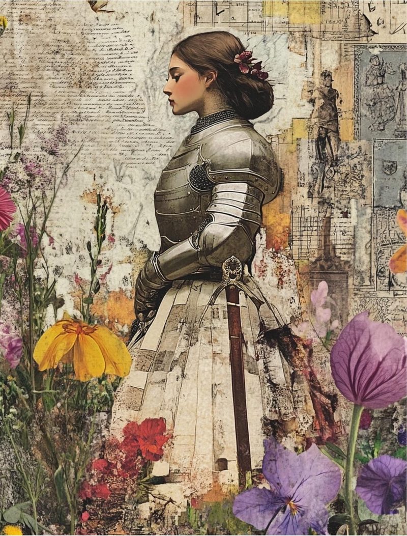 Mythica — Fantasy Collage Art Book eBook page 85 — [object Object]