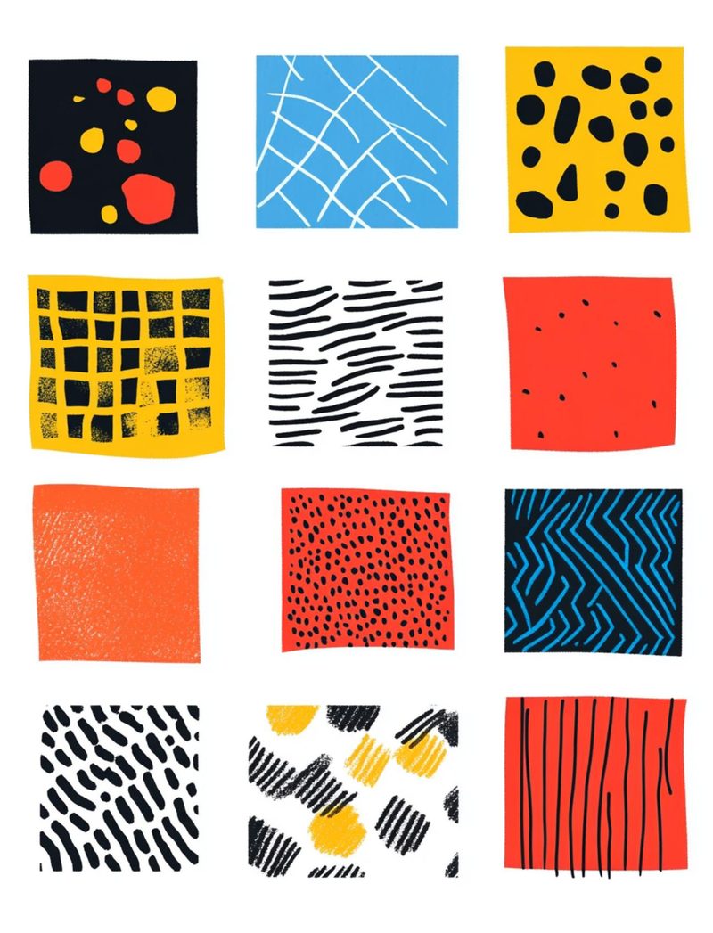 On the Edge eBook page 46 — abstract geometric, modern pattern, bold shapes
