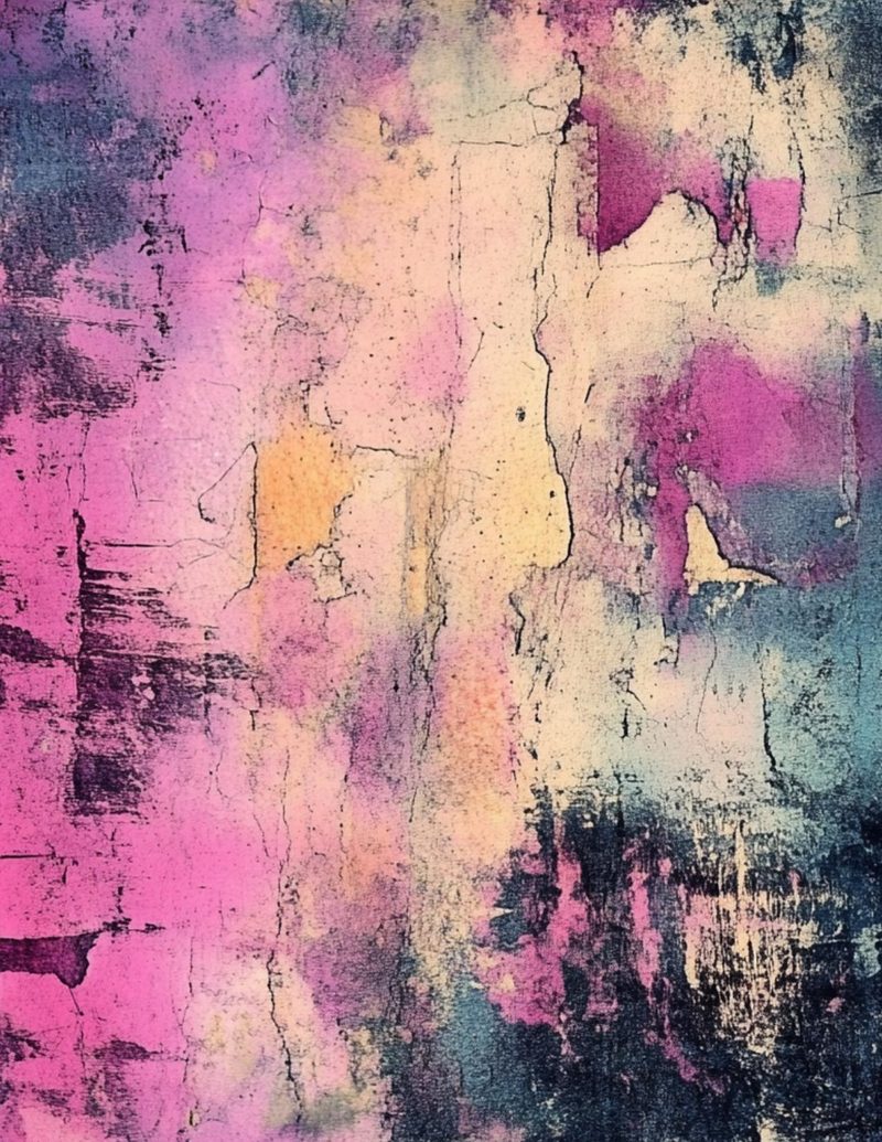 Orimazing eBook page 35 — distressed background, vintage texture, watercolor abstract