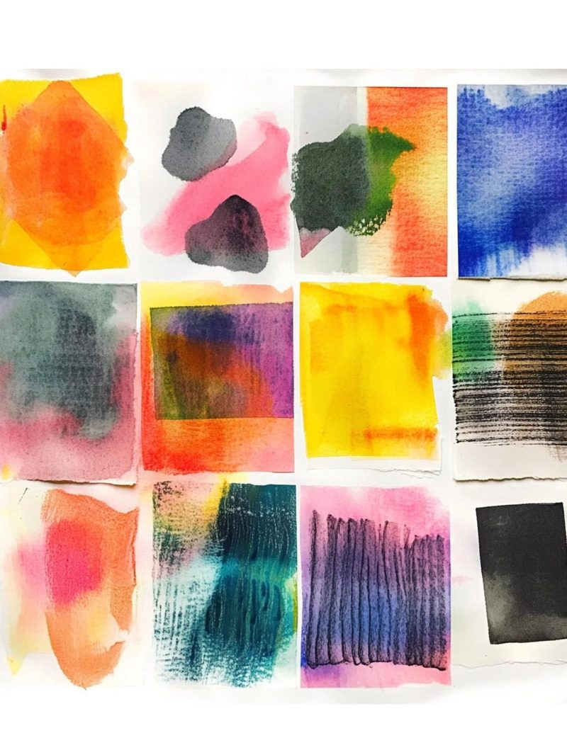 Orimazing eBook page 38 — color-palette-inspiration, watercolor-experiments, abstract-art-studies