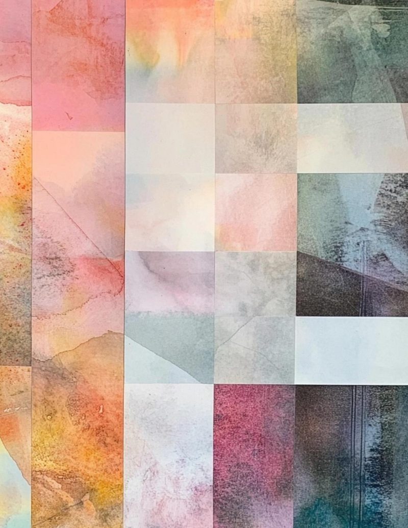 Orimazing eBook page 45 — vintage background, watercolor texture, mixed media