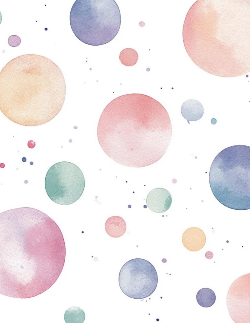 Orimazing eBook page 58 — watercolor abstract, soft minimalist, dreamy aesthetic