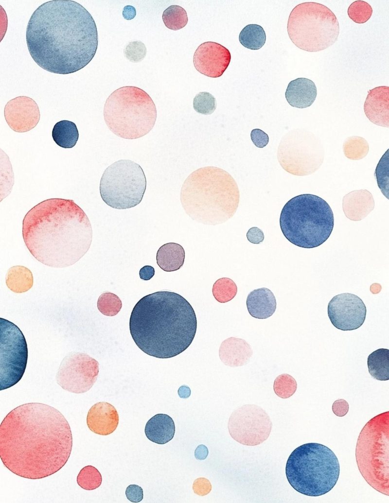Orimazing eBook page 65 — abstract-watercolor, scattered-dots, soft-pastels