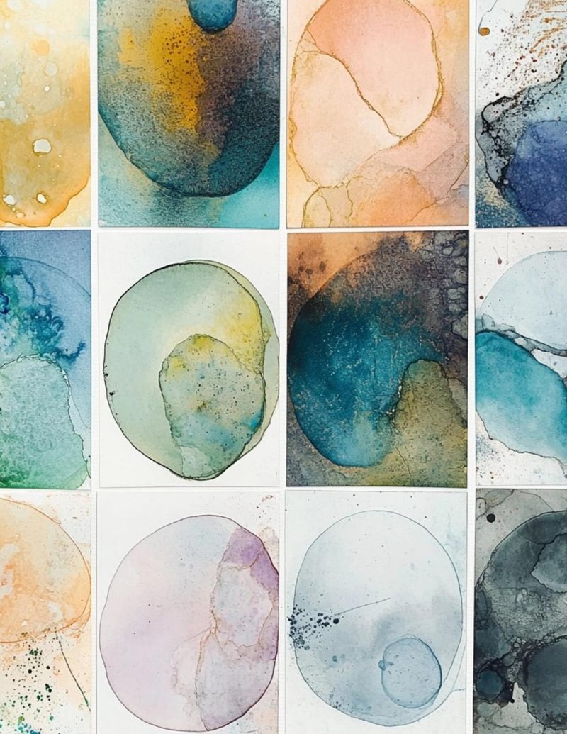 Orimazing eBook page 68 — abstract-watercolor, ink-wash, minimalist-art