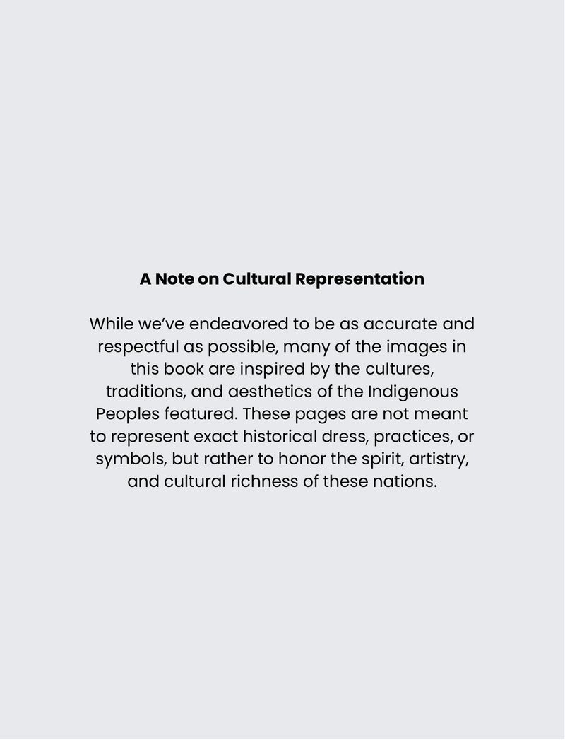 Threads Of The Ancients eBook page 4 — cultural representation, indigenous peoples, respectful illustration