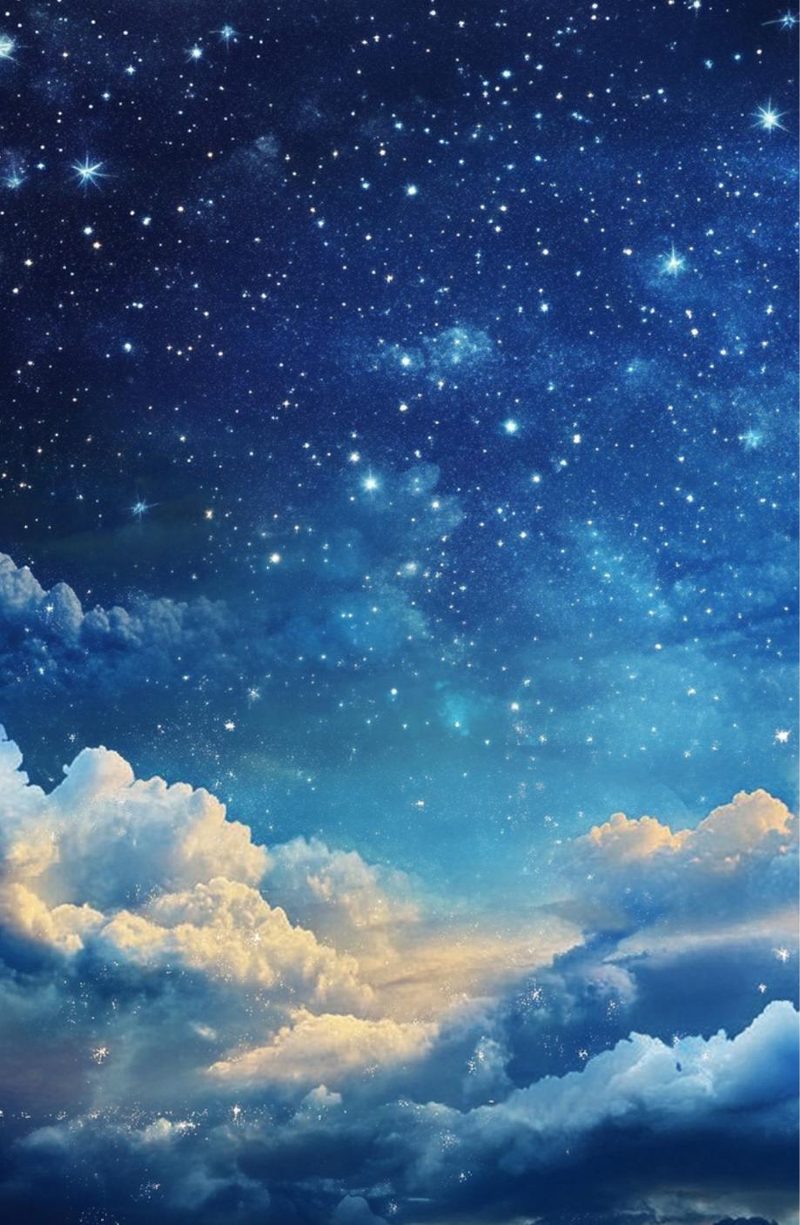 Reconstructing Me eBook page 55 — celestial, starry night, dreamy sky