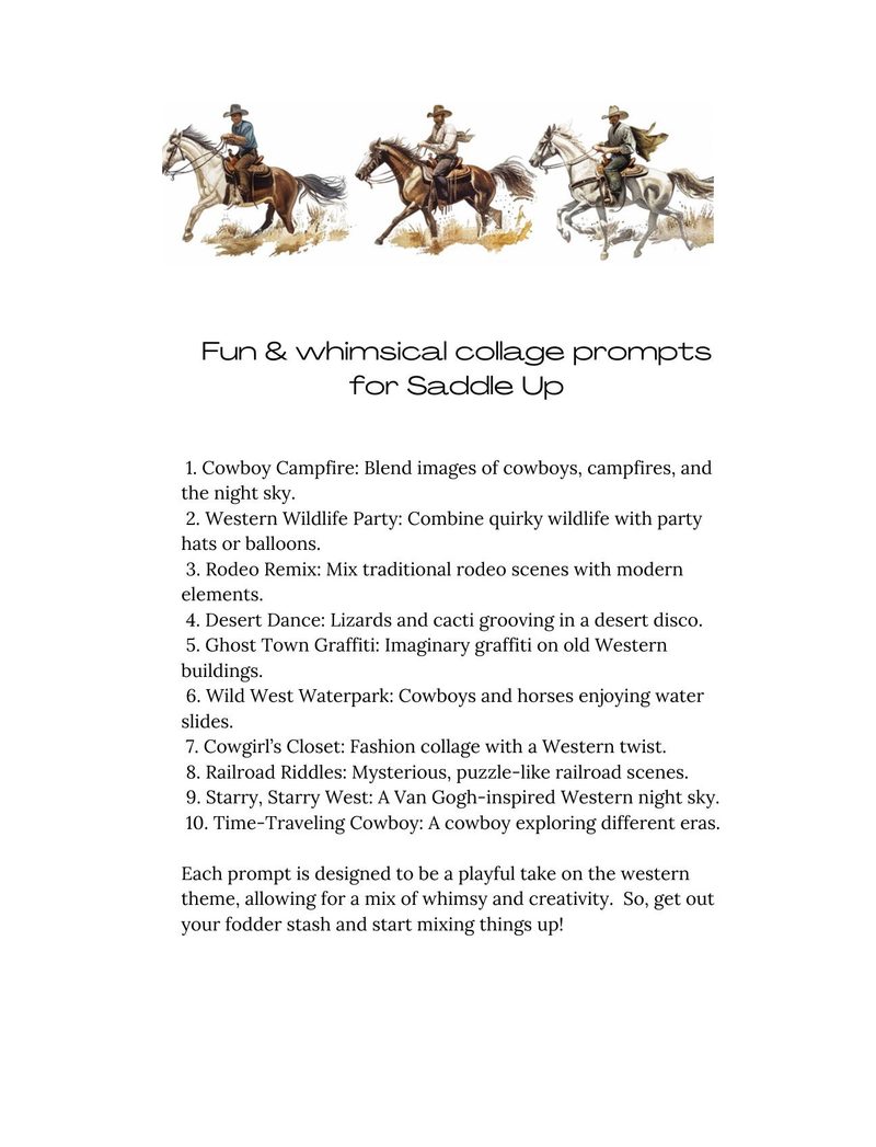 Saddle Up eBook page 5 — [object Object]