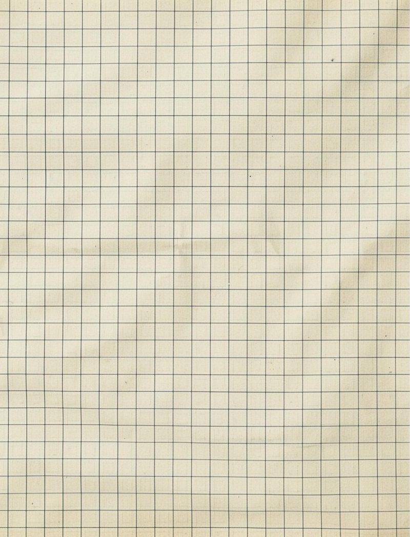 Snarky Malarkey eBook page 20 — graph paper, vintage stationery, grid background