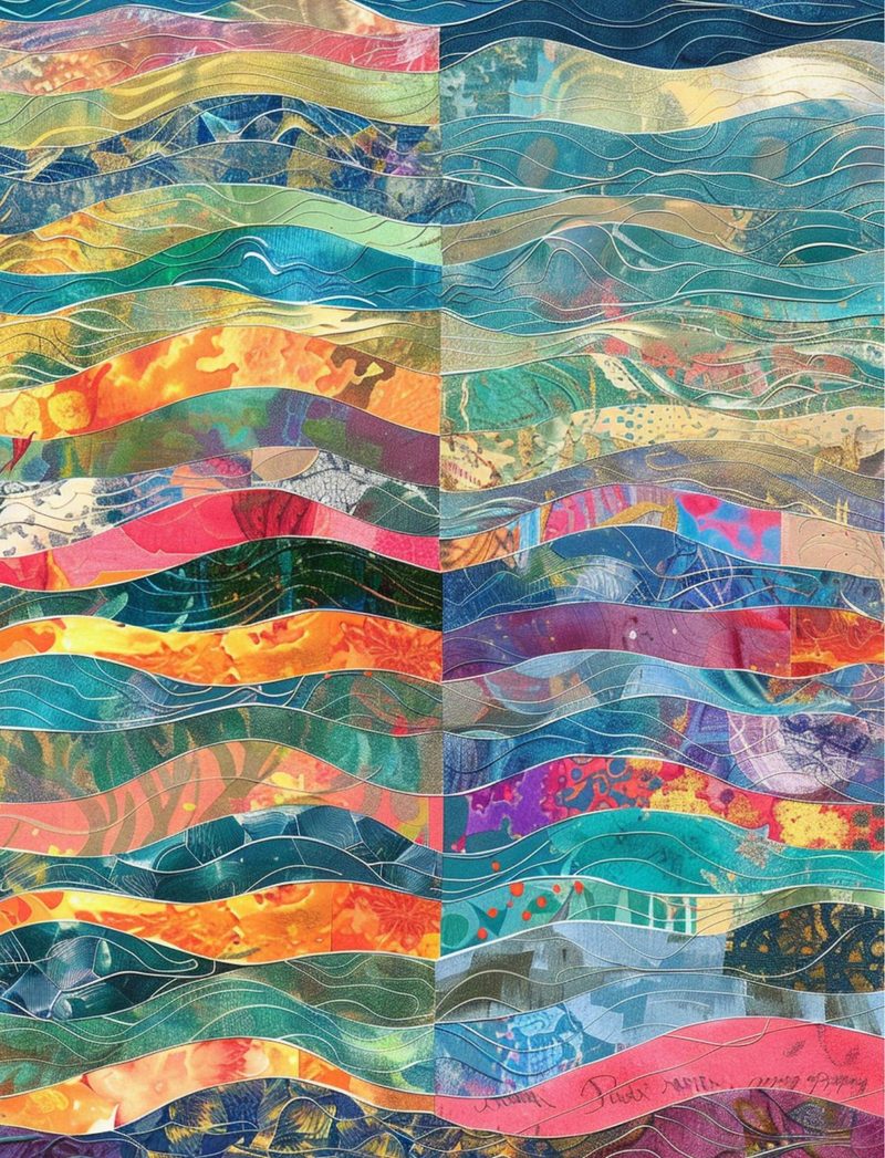Something’s Fishy eBook page 101 — flow-and-movement, ocean-waves, layered-colors
