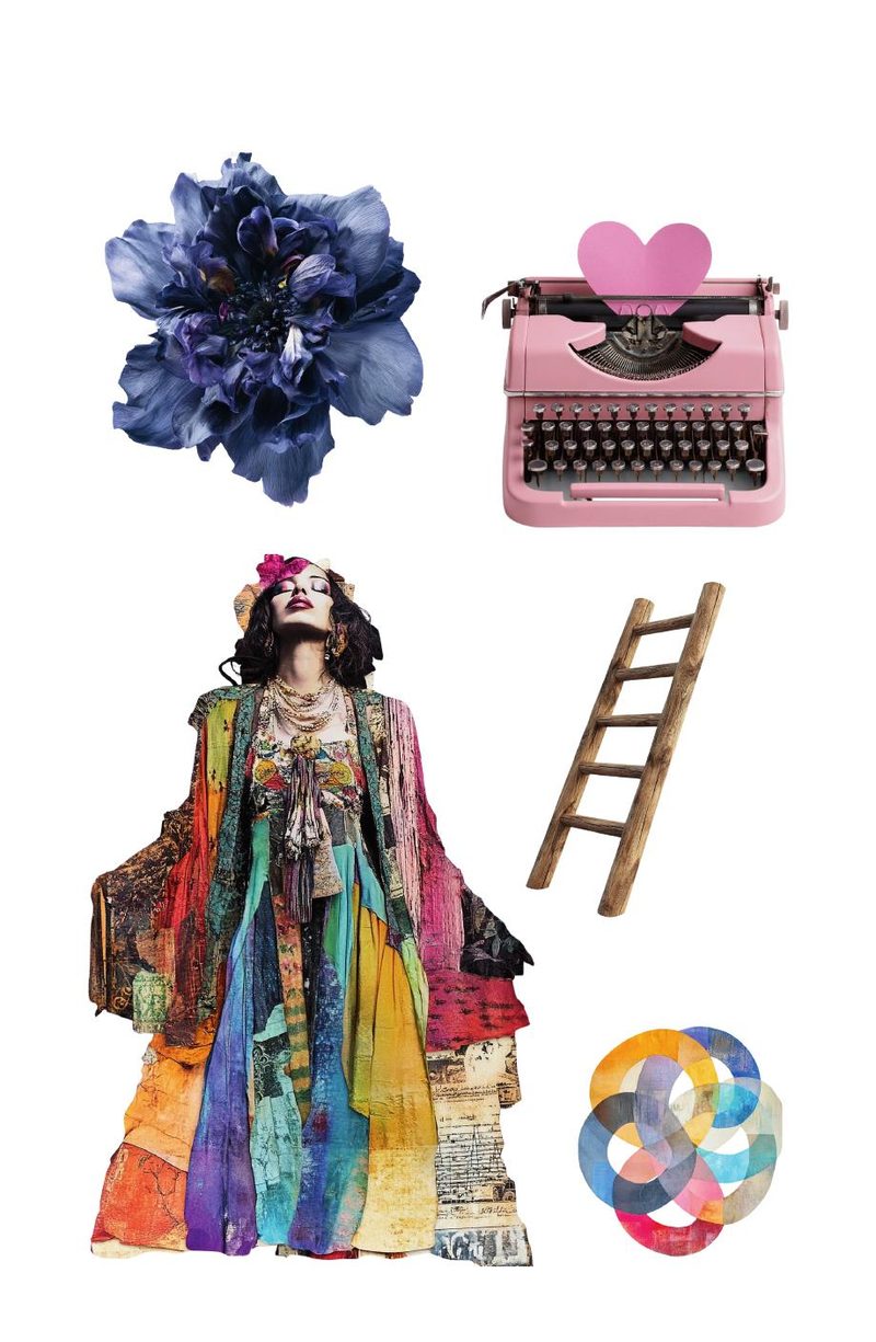 Start Here: A Beginner's Guide to Collage & Mixed Media eBook page 34 — [object Object]